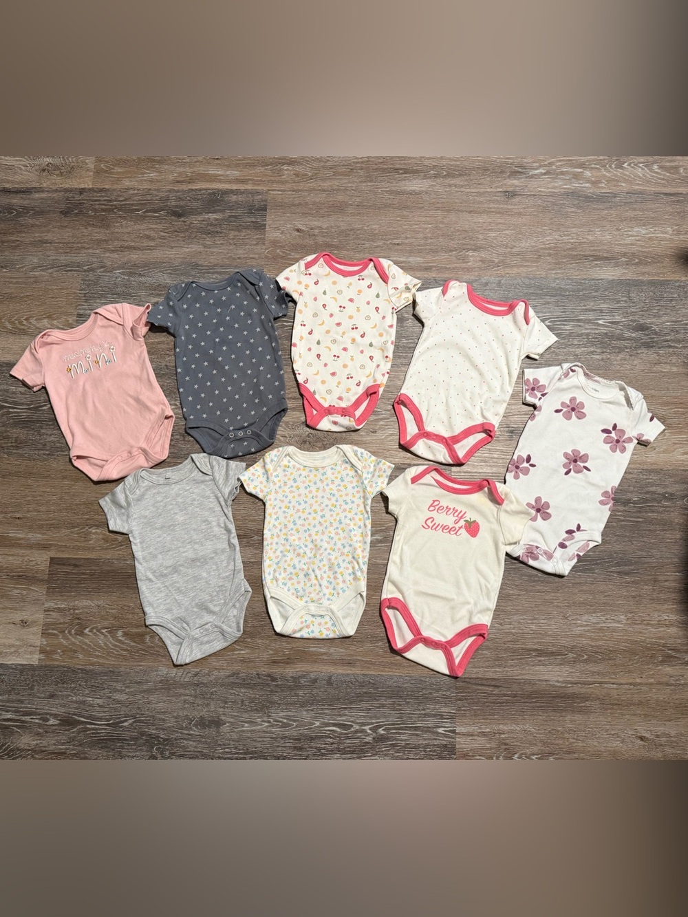 Baby Girl Onesie Lot